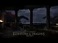 Cozy Medieval Bedroom With Dragons Heavy Rain Dragonstone Inspired Bedroom House Of The Dragon
