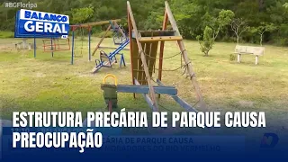 Balança Cidade: Estrutura precária de parque no Rio Vermelho gera alerta entre moradores