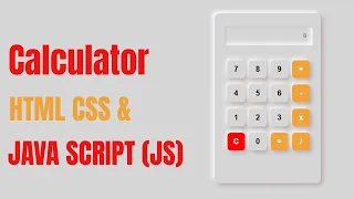 Calculator with HTML CSS JavaScript Neumorphism UI Design JS Beginner Project
