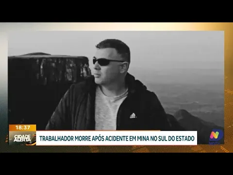 Trabalhador morre após acidente em mina de carvão em Lauro Muller