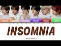RIIZE (라이즈) 'INSOMNIA' Lyrics (가사) || Color Coded Lyrics (Han/Rom/Eng)