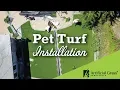 Pet Turf Installation Guide Artificial Grass Superstore