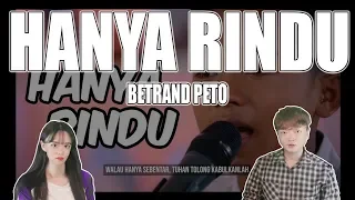 Download [KOREAN REAKSI] BETRAND PETO - HANYA RINDU (Cover Andmesh Kamaleng) MP3