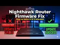 Nighthawk Firmware Update Failed Easy Fix Guide