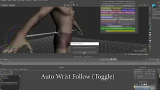 MotionBuilder Python Tools - Auto Wrist Follow