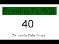 Composite Data Types 40