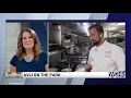 WGN9 news Shrimps Microlimano Avli on the Park Executive Chef Nikolaos Kapernaros