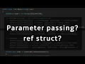 What does the ref keyword actually do in C