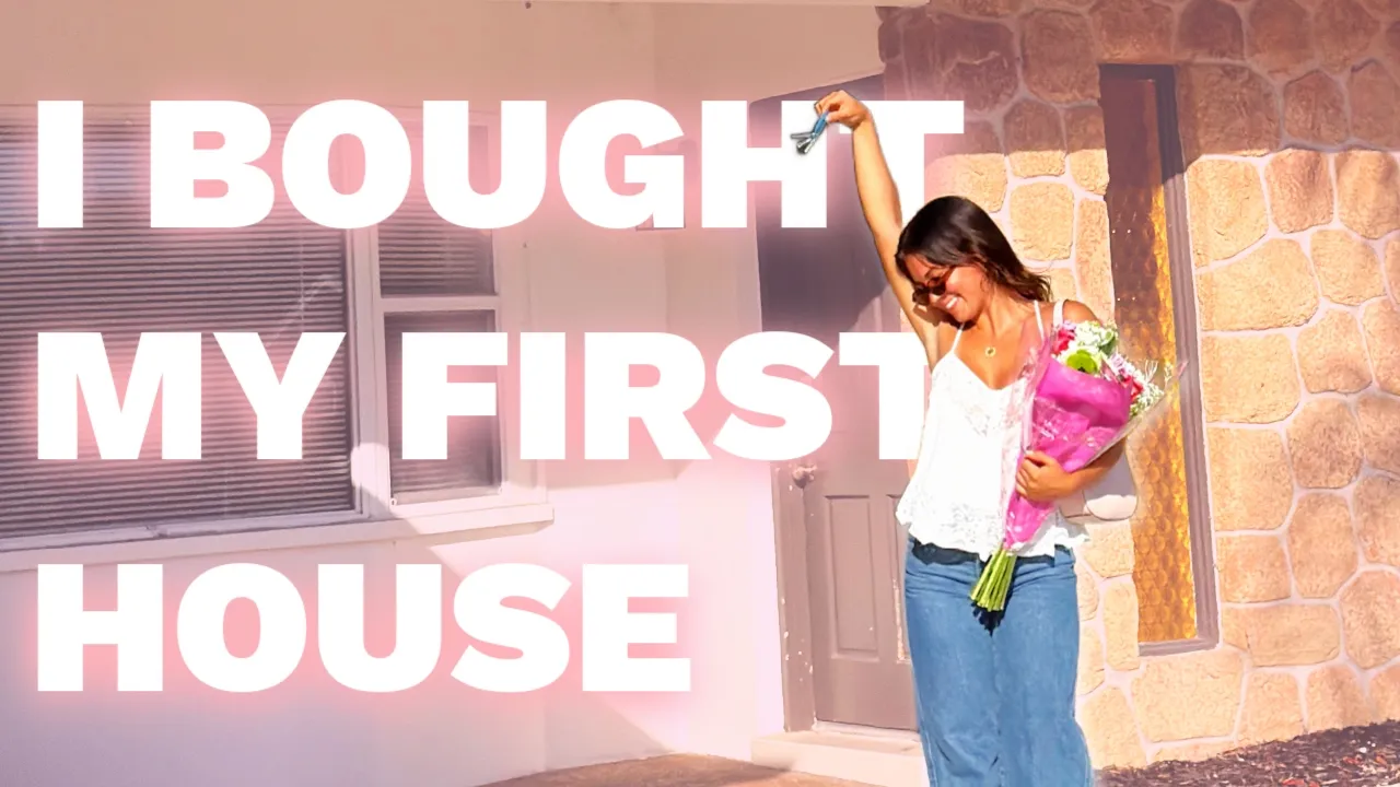 I BOUGHT MY FIRST HOUSE || Closing day + house tour