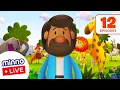 12 AMAZING Kids Bible Stories from Genesis to Jesus 60 Minutes of Bible Stories for Kids