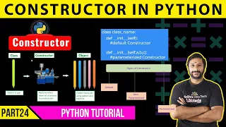 Constructor in python Tutorial for Beginners Python Constructor in tamil