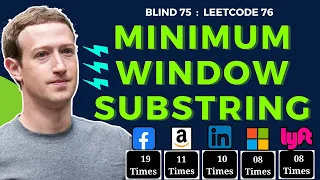 Minimum Window Substring LeetCode 76 Hard