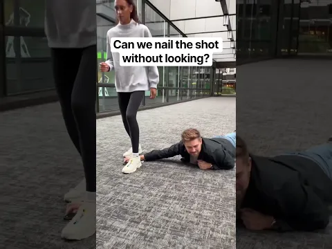 Shooting photos without looking