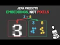 JEPA Predicts Embeddings Not Pixels