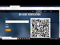 E-Authentication System using QR Code and OTP Java Final Year Project 2026