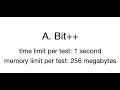 Codeforces 282A Bit Easy Beginner Solution Explanation in Python