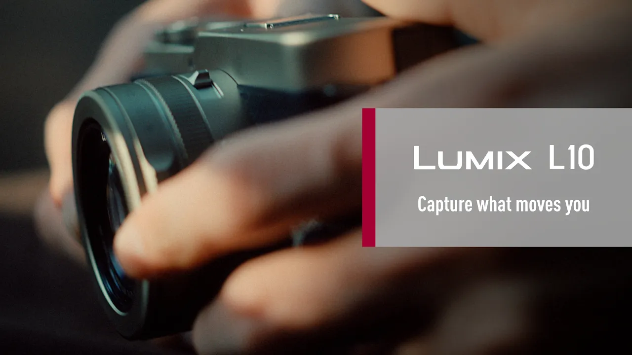 Panasonic LUMIX L10 Digital Camera, Silver DC-L10S