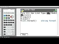 TI-84 Plus CE Python Graphing Calculator Write Your First Program