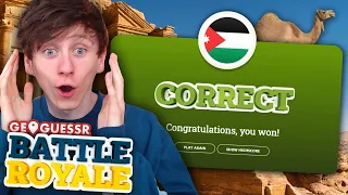 my first time playing geoguessr battle royale