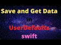 UserDefaults in swift