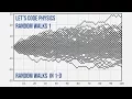 Random Walks 1 - Random Walk in 1-D