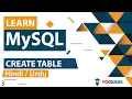 MySQL Create Table Tutorial in Hindi Urdu