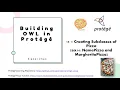 Build Ontology in Protege pizza owl - 15 Create Subclasses ex14