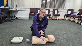 New AED Pad positioning for a child baby 2026