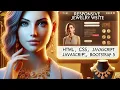Responsive jewellery website using Html Css Javascript Bootstrap 5