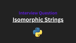Isomorphic Strings - Leetcode 205