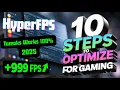 10 Steps to Optimize Your PC for MAX Gaming Performance 2025