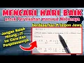 Download Lagu Primbon Jawa : Cara Mencari Hari Baik untuk melakukan Hajat Pernikahan atau Perkawinan