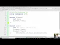 03 Coding create structure and empty list