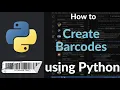 How to Create Barcodes with Python Generate Barcode Images for Products Inventory Automation
