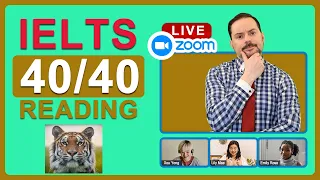 IELTS Live Class - Reading about Tigers