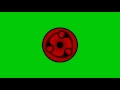 Green Screen Effect Mangekyou Sharingan Madara Uchiha