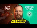 How to create a skill in Claude Cowork in less than 5 minutes