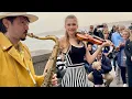 Download Lagu All Of Me - Karolina Protsenko \u0026 Danile Vitale | Violin \u0026 Sax Cover