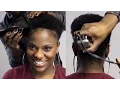 Watch Me Taper Cut Her Natural Hair BEAUTYCUTRIGHT