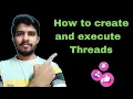 Creating and Running Threads Multi threading in java Easy Learning Channel