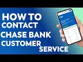 How to Contact Chase Bank Customer Service 2025 Update