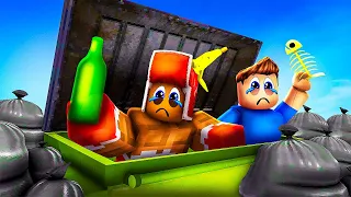 Сможешь Ли ТЫ Собрать 100 Мешков МУСОРА в РОБЛОКС за 1 Час 