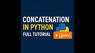 Python String Concatenation - Full Tutorial join f-strings Best Practices