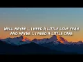 Céline Dion - I Love You (Lyrics)