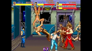 Final Fight 30th Anniversary Edition Arcade 3 Player Netplay 60fps 