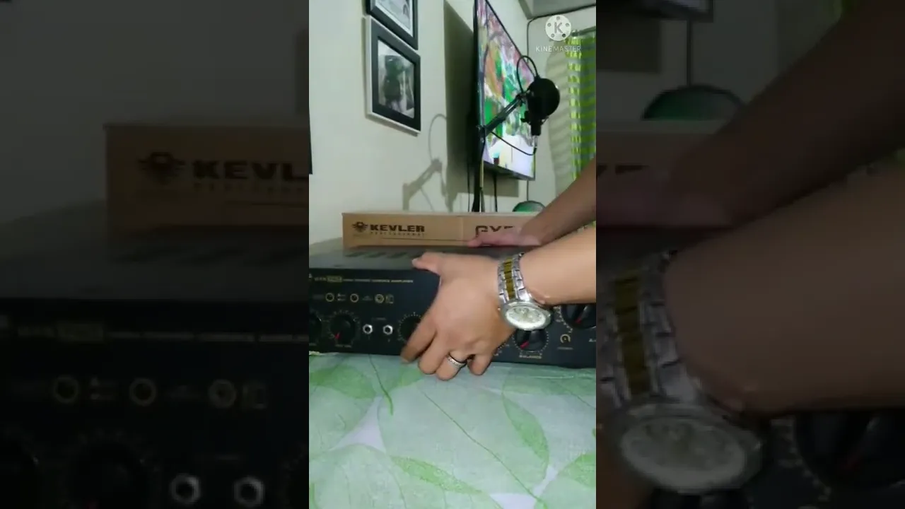 KEVLER GX5 PRO HIGH POWER VIDEOKE AMPLIFIER ( SWISS * TECH ) UNBOXING/REVIEW