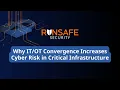 Download Lagu Why IT/OT Convergence Increases Cyber Risk in Critical Infrastructure | Shane Fry, RunSafe Security
