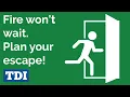 How to make a home fire escape plan