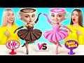 Lagu Bubble Gum vs Chocolate Food Challenge | Edible Battle by Bubba DO Challenge