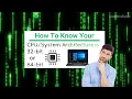Hoe u kunt controleren of uw systeemarchitectuur 32-bits of 64-bits is | Eenvoudige en 3 methoden...